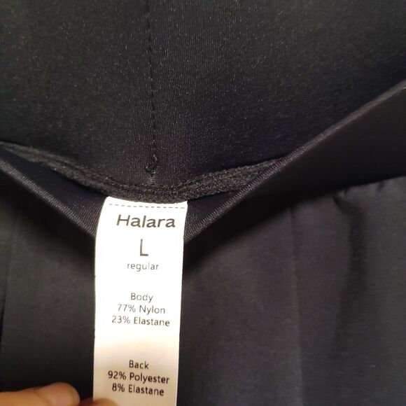 Halara Breezeful High Waisted Pleated 2-in-1 Pocket Adjustable Buckle Skirt L - Picture 3 of 7